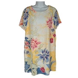 MINKPINK Batik Floral Shift Tee Dress